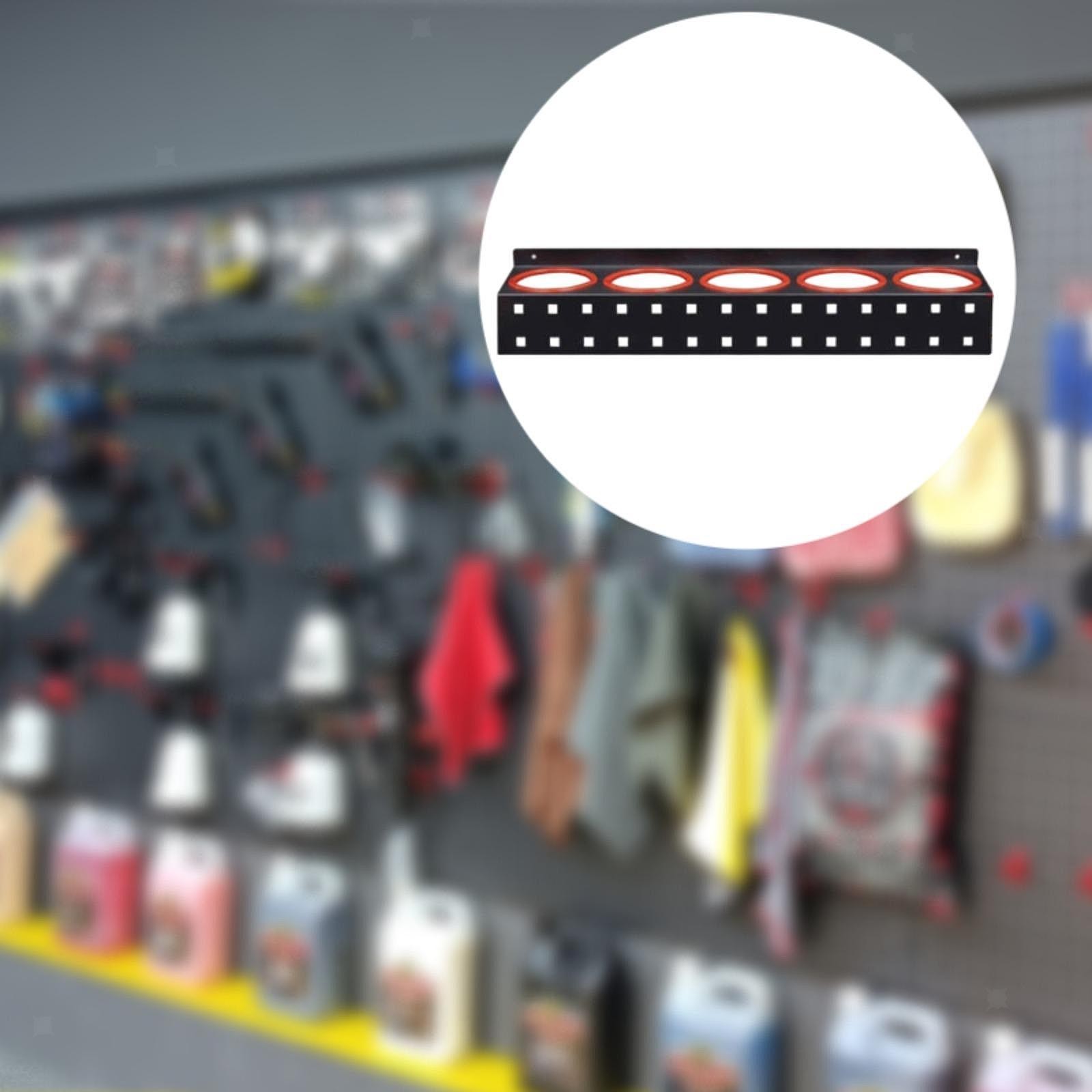 Spray Bottle Storage Rack Spray Bottle Holder Metal Heavy Duty for Garage Car