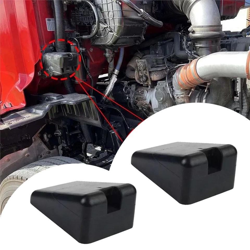 2Pack L85-6081 Hood Bumper Support For Peterbilt 567 579 Kenworth T680 T880