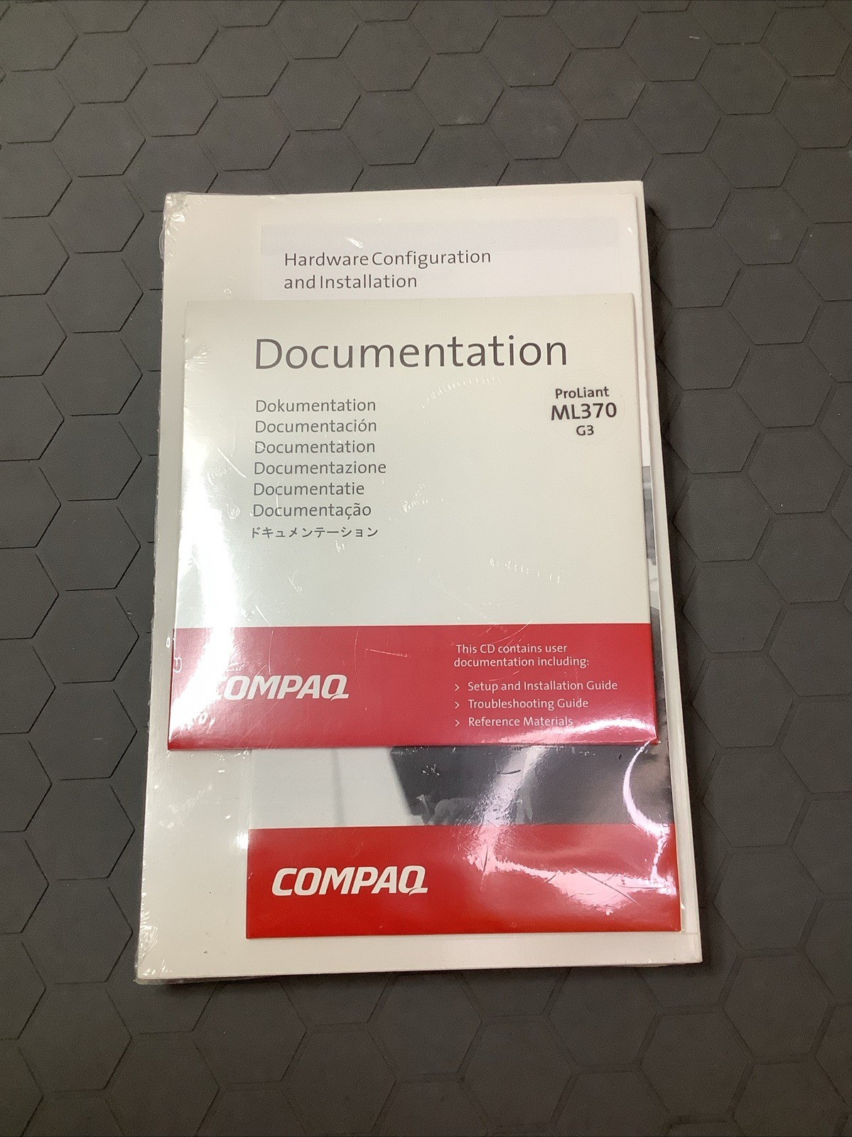 OEM Compaq ProLiant ML370 G3 Server Software CD Factory Sealed P/N 282312-001