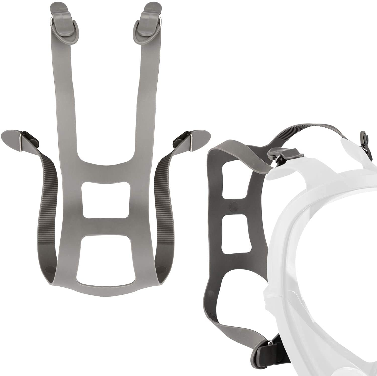 2 Pack Head Harness Strap,6897/37005 Head Harness Assembly Respiratory Protectio