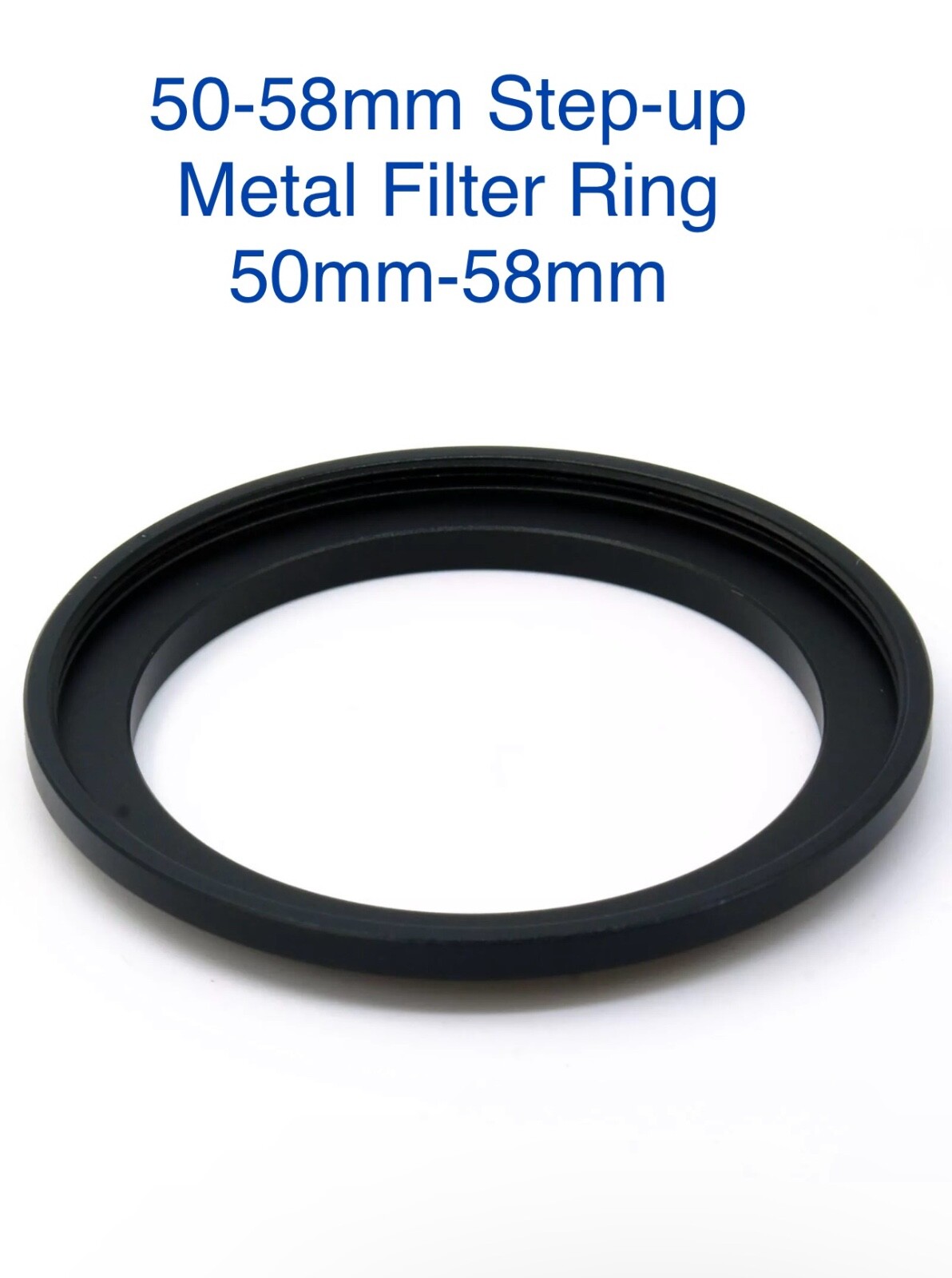 Pro 50mm-58mm Metal Step Up Filter Adapter Ring 50-58mm