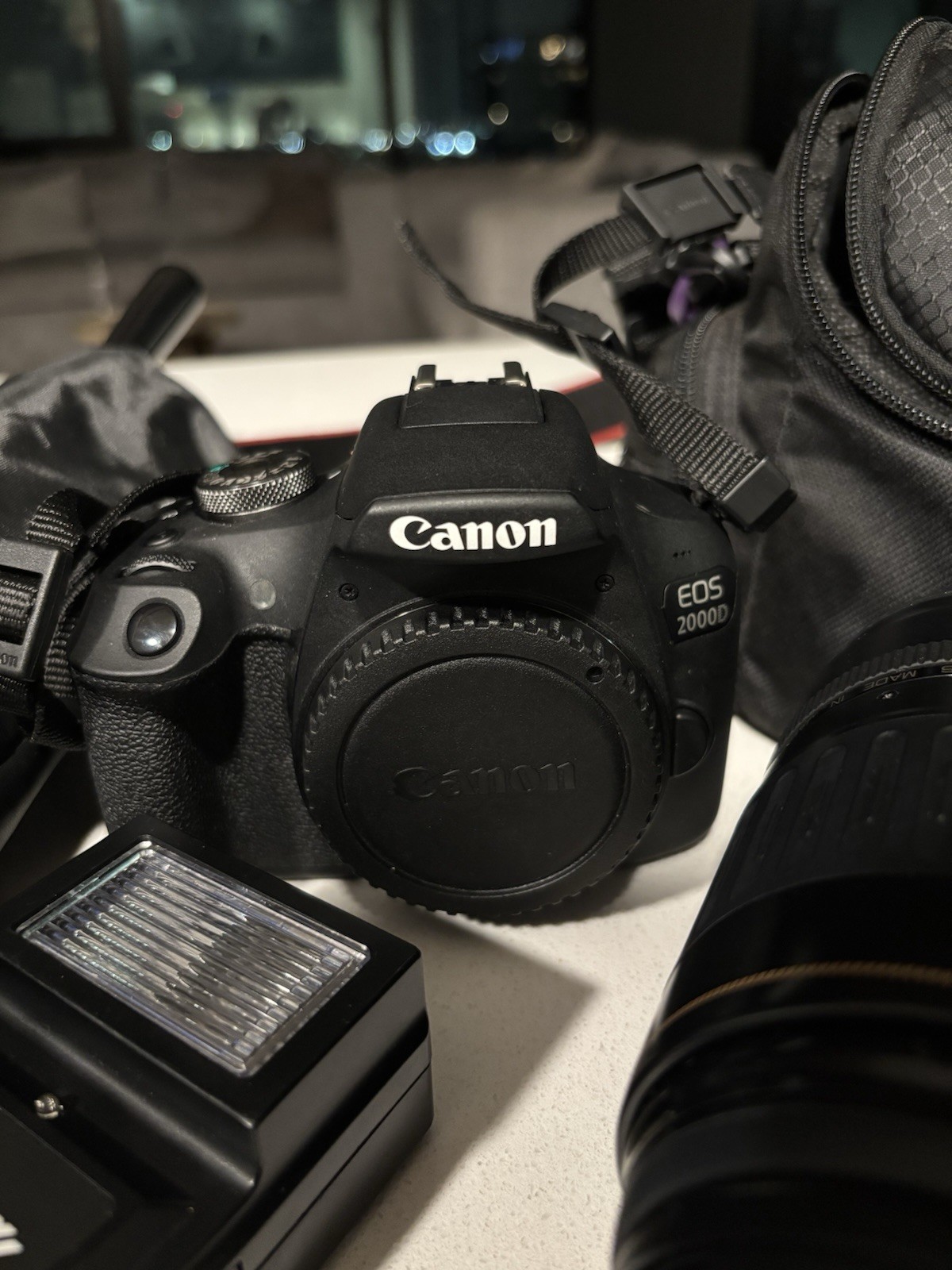 Canon EOS 2000D Camera Bundle with 100-300mm & 18-55mm Lenses, Accessories