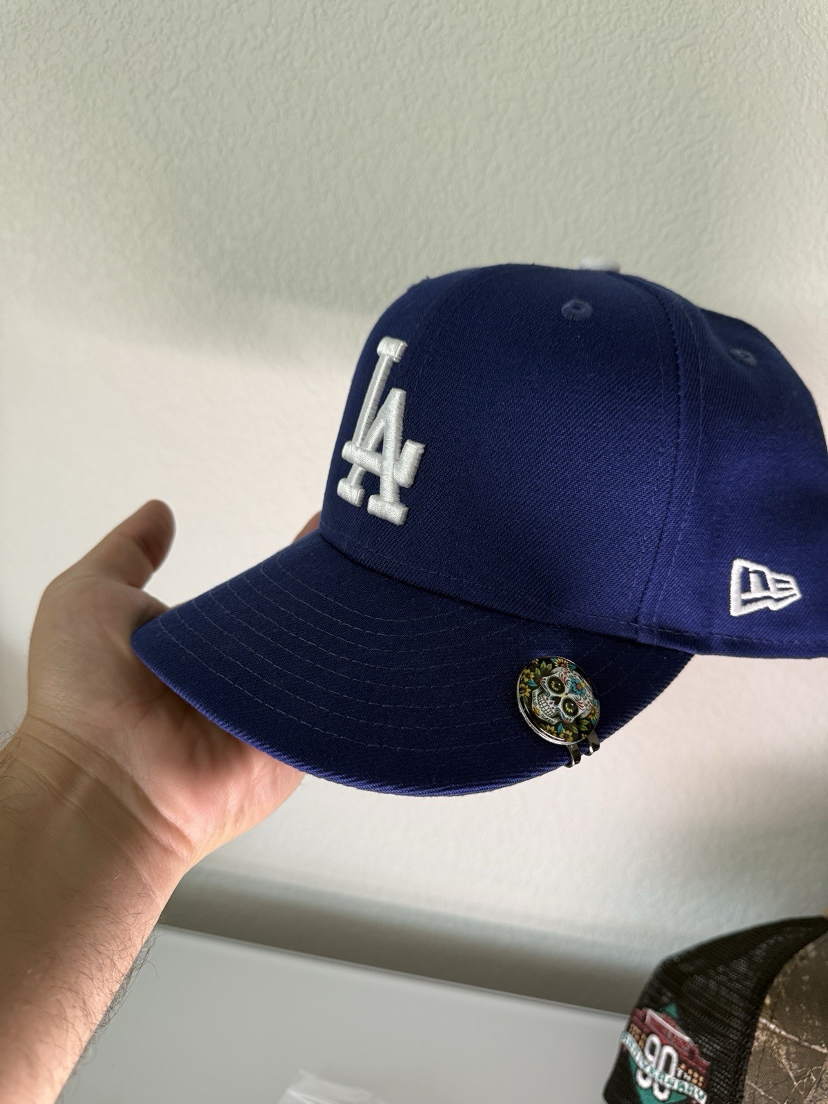 Golf Hat Clip! Day Of The Dead Inspired Hat Clip * Hat Not Included *