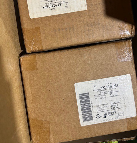 631-1310-301 CONTROL TRANSFORMER