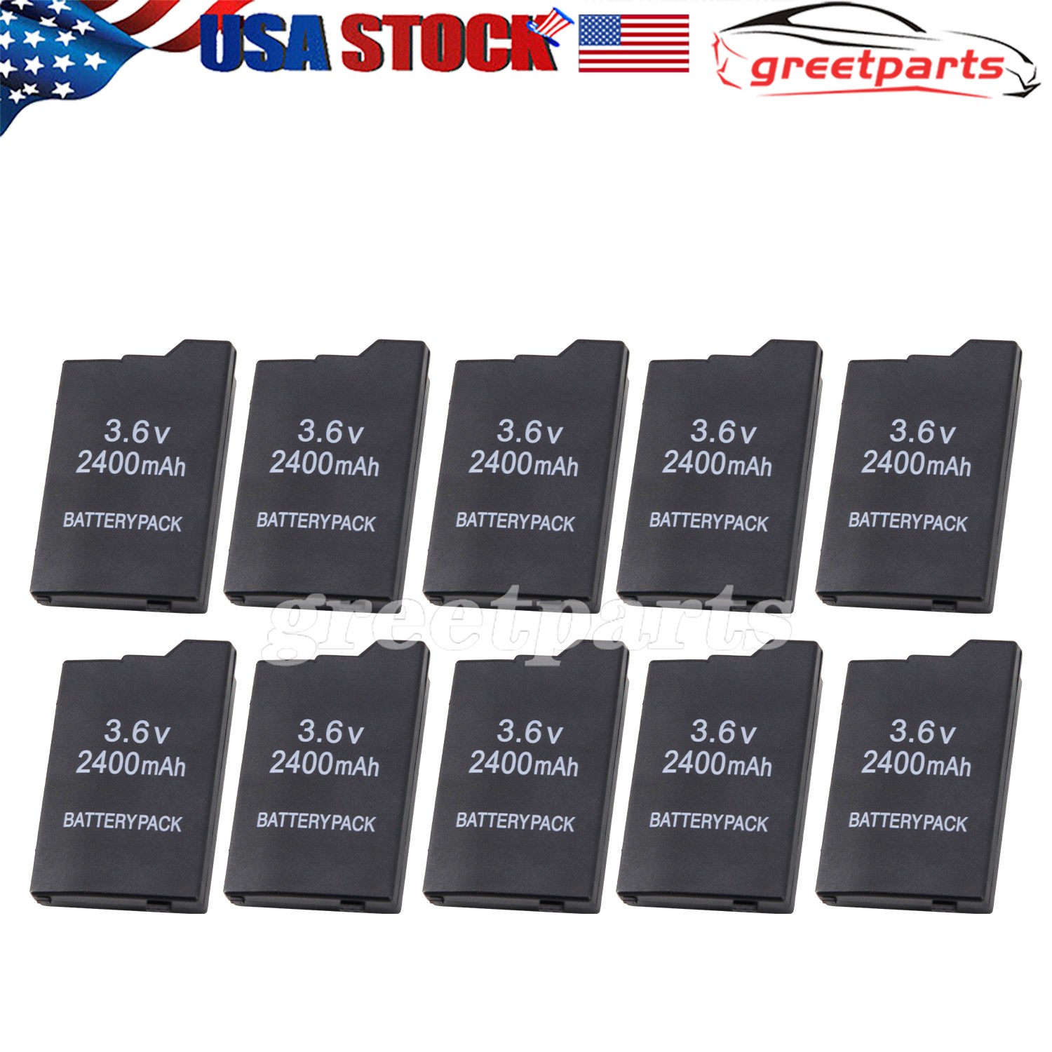 Lot Rechargeable Battery for Sony PSP-2000 PSP-2001 PSP-3000 Slim Lite PSP-S110
