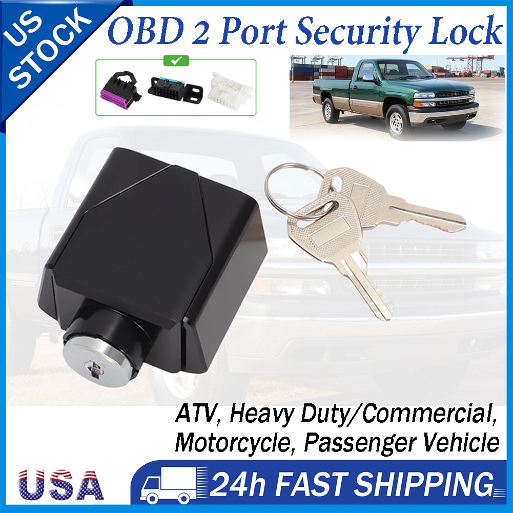 OBD2 Lock, OBD Port Lock Anti-Theft Device, Car Anti-Theft OBDII Locking Device