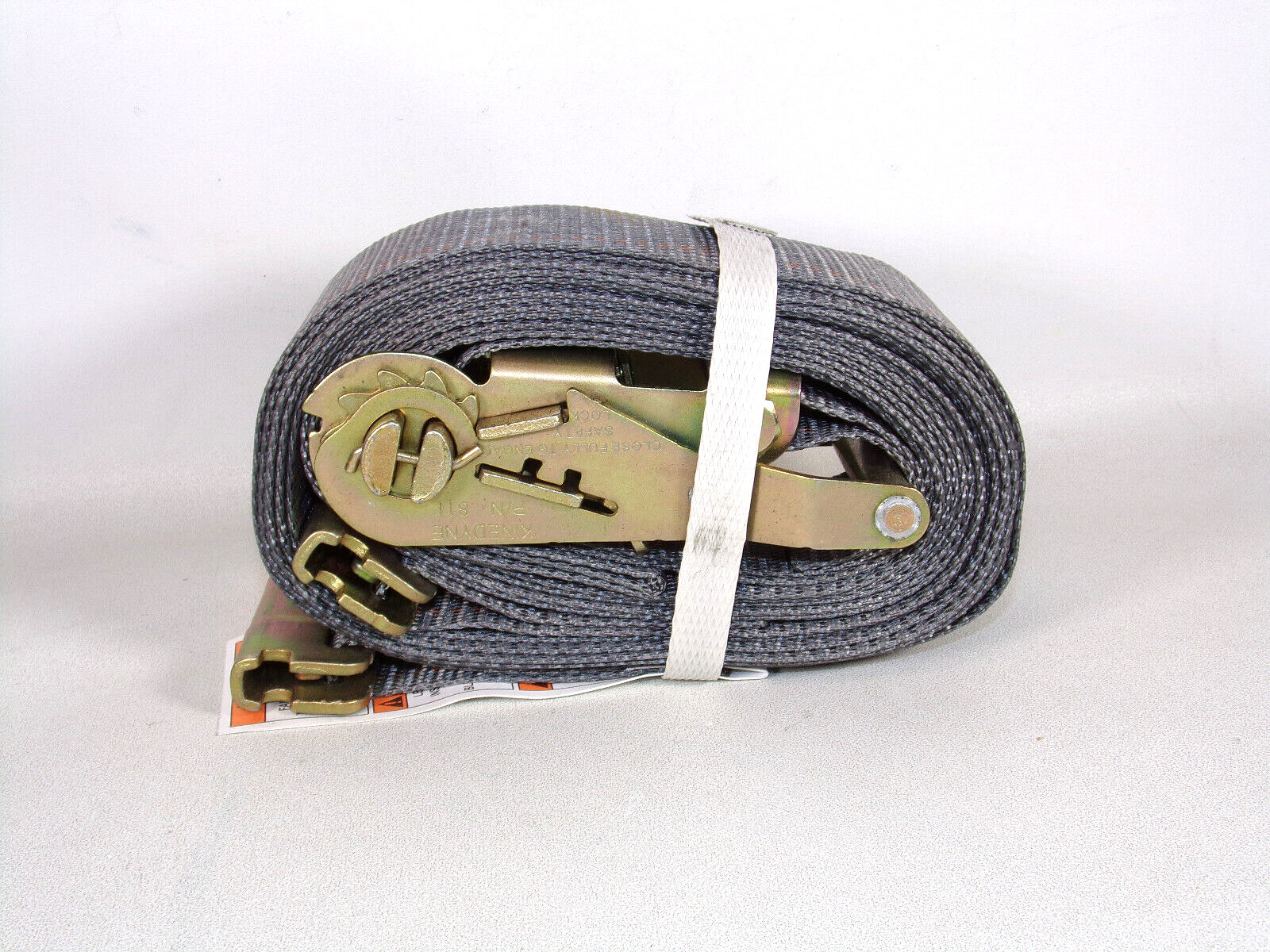 KINEDYNE 641601 2" x 16' Cargo Ratchet Strap, 811 Ratchet Buckle, 4900 Webbing