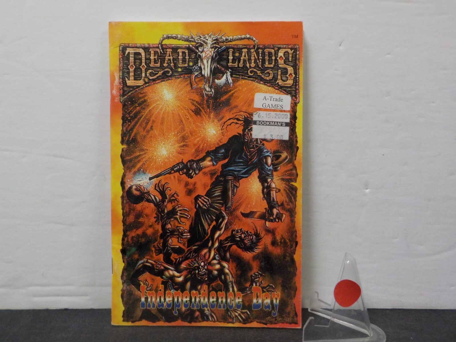 G1212 Deadlands Independence Day 9001 Novella And Adventure 1996 Weird West RPG