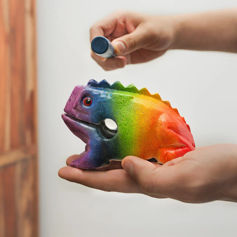 Pelangi Frog Guiro - 5"