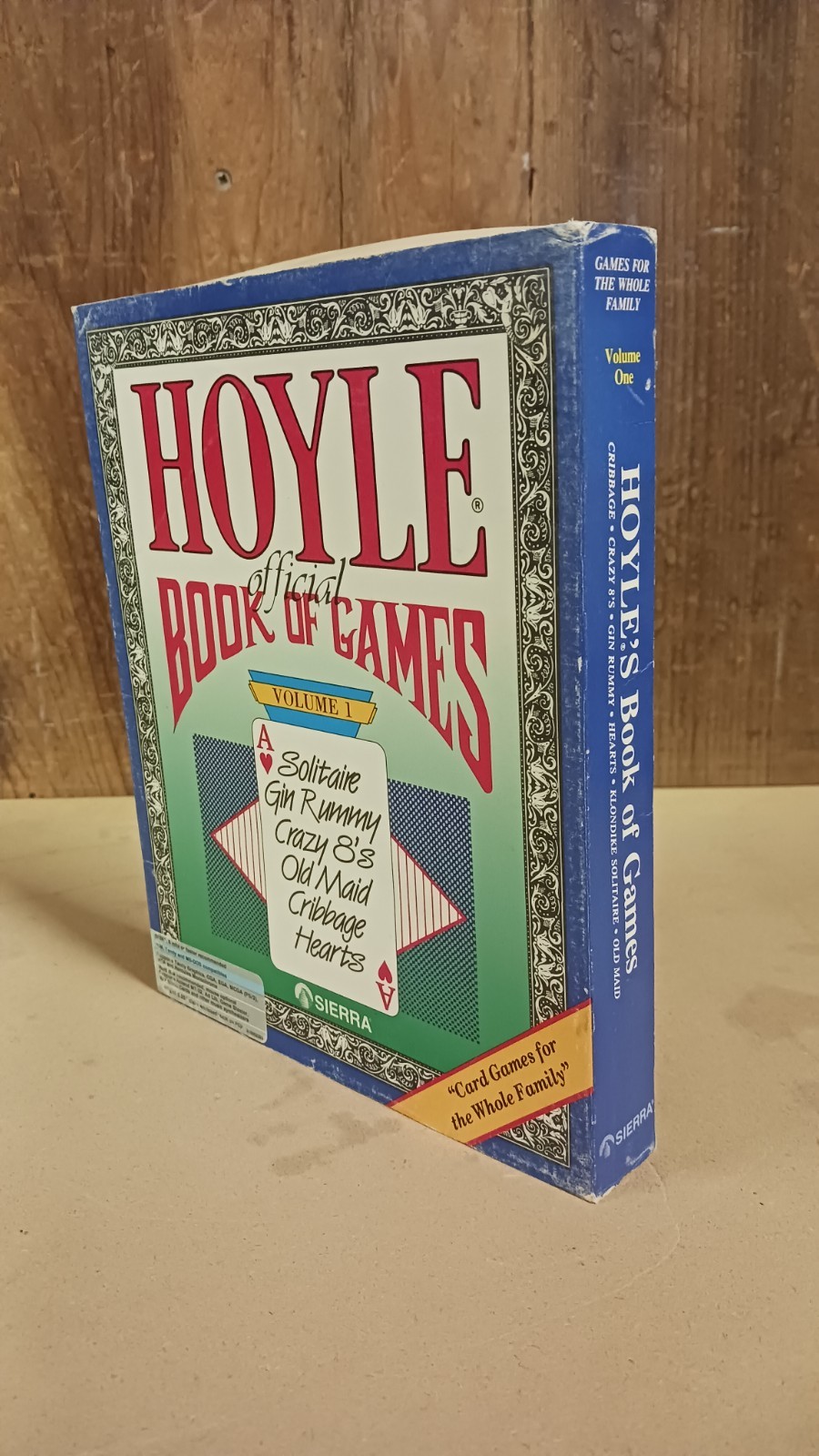 Hoyle Official Book of Games Volume 1 by Sierra On-Line (1989), DOS, 5.25"/3.5"