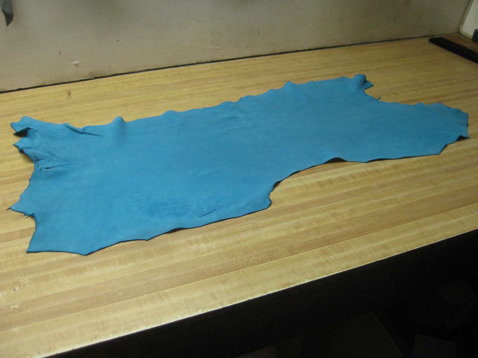 Buffed Top Grain Deer Leather # 0008834 Row 79