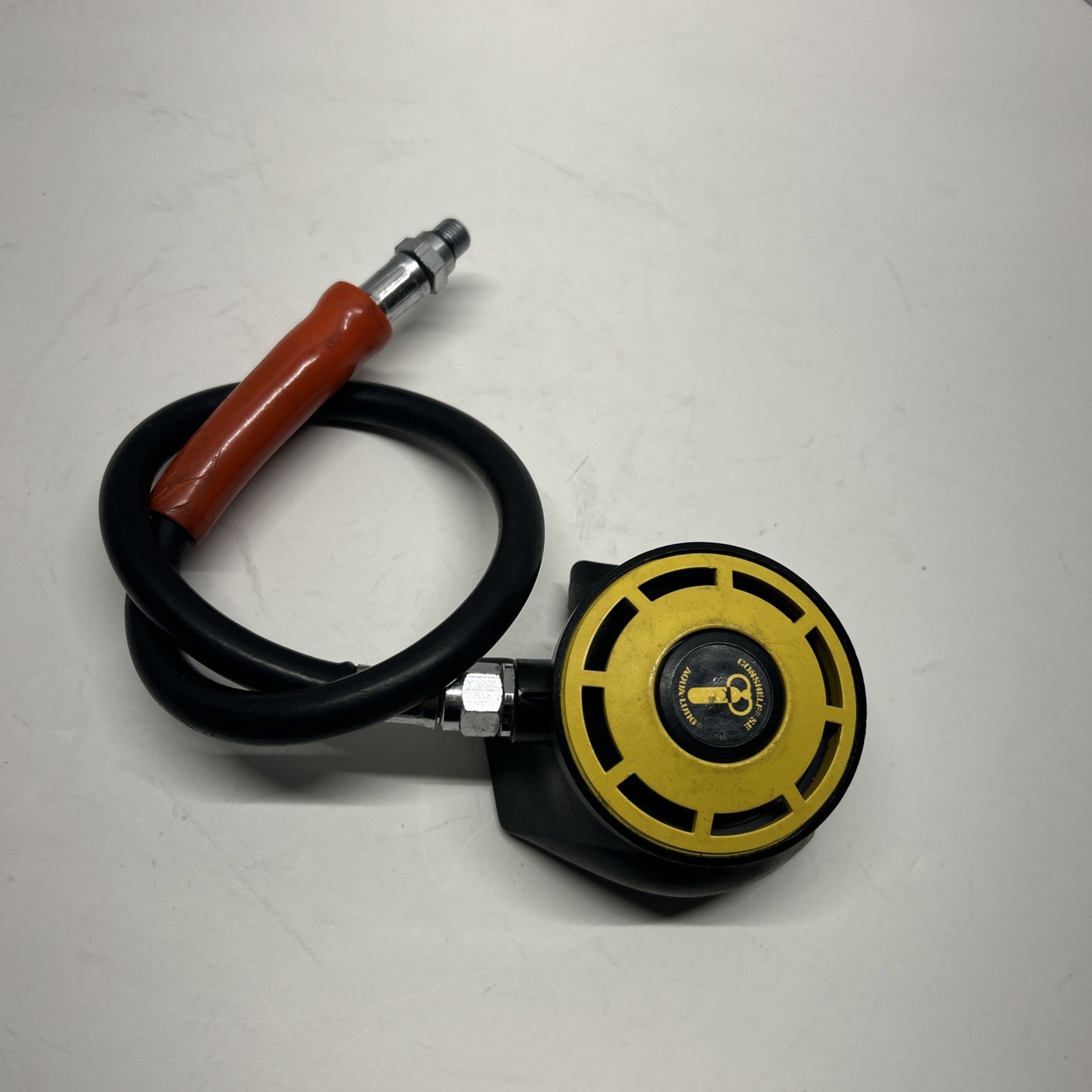 US Divers - Conshelf SE Octopus 2nd Stage Regulator with Hose. Scuba Tested.