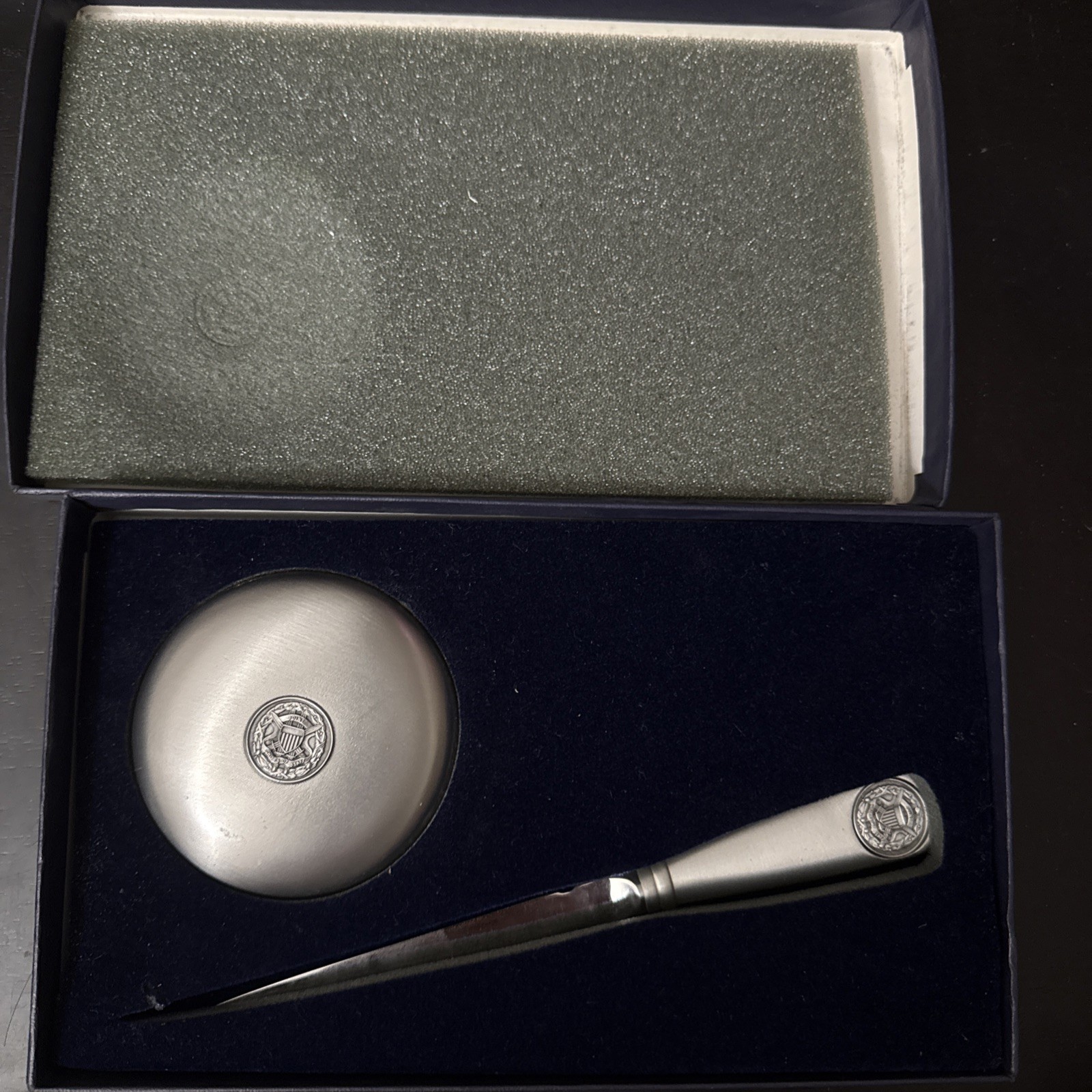 Chairman Joint Chiefs Of Staff Paperweight Letter Opener USG USA