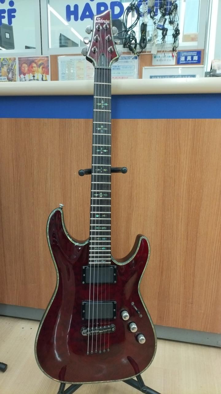 SCHECTER Electric Guitar Ad-C-1-HR Used