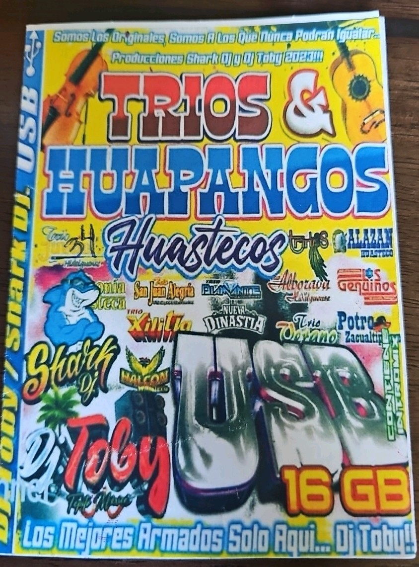 Usb 16 Gb Varios Artistas  3.500 Rolas