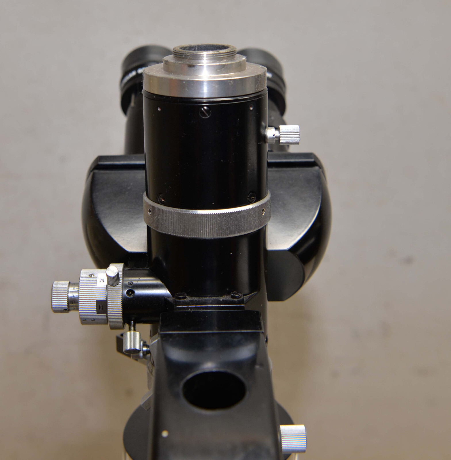 E Leitz Wetzler Binocular compound microscope Germany professional laboratory