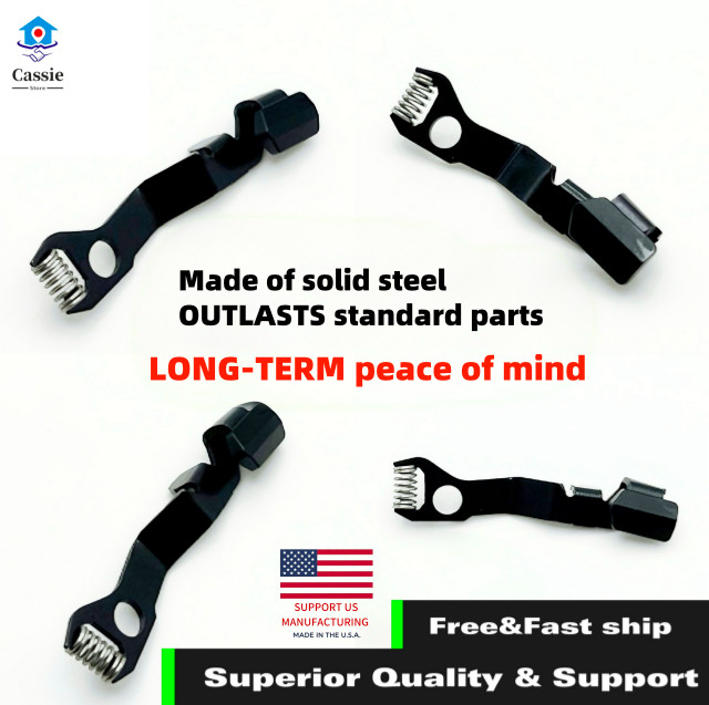 Pro Extended Slide Stop Release For G1ock 42/43/43X/48 Tactical Steel Black