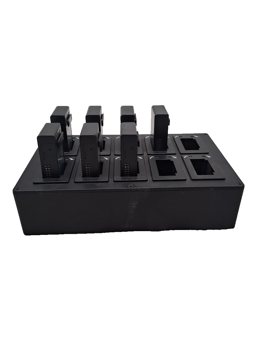 Z-axis STW-CHG10 with of  7 Sony captioning glasses with audio assist