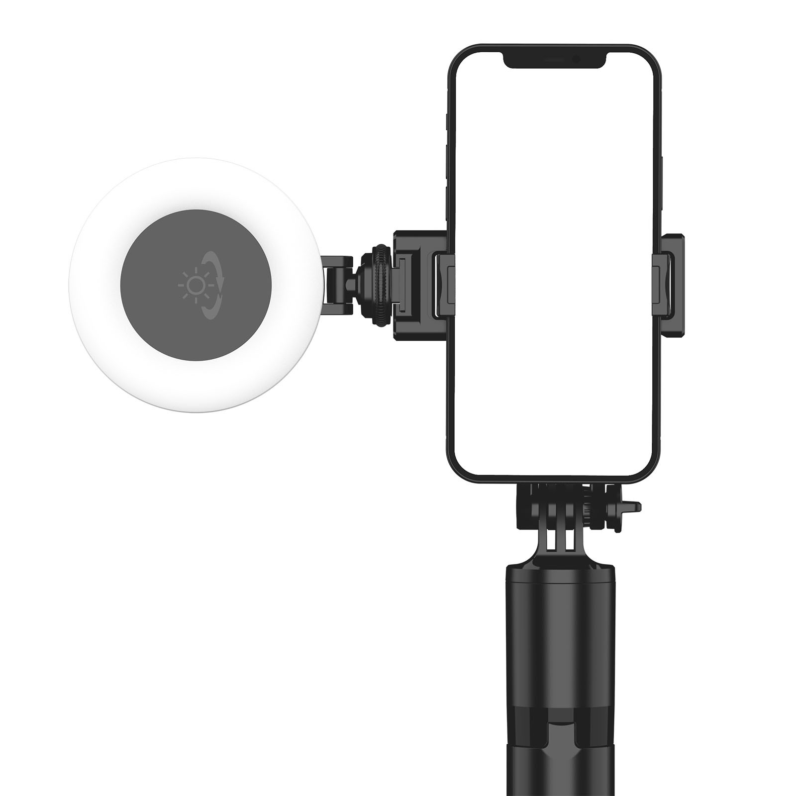 360 Rotatable LED Ring Light Video Light Portable Selfie Makeup Fill Light