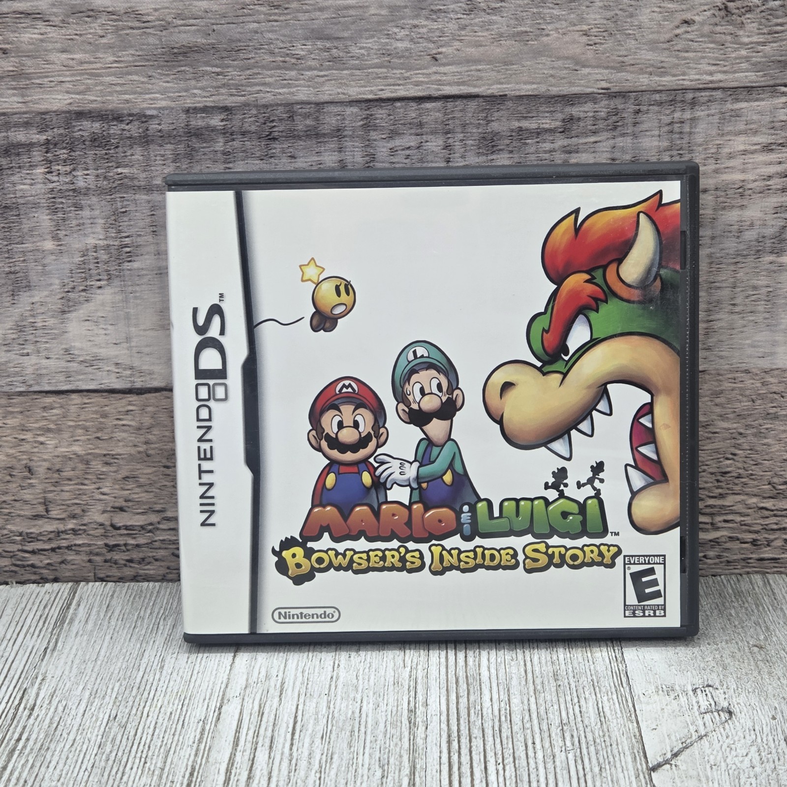 Mario & Luigi Inside Story / Nintendo DS Replacement Case And Inserts Only