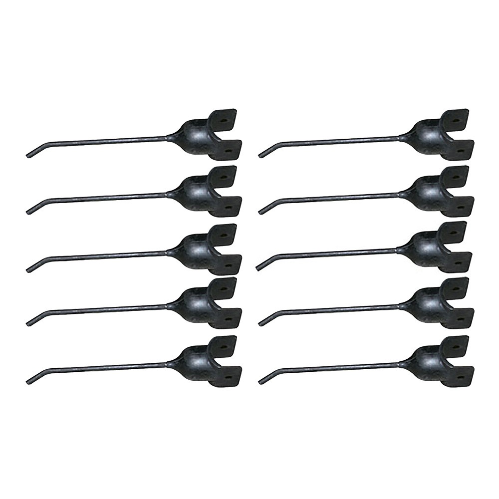 10 of Fits JD Rubber Mount Rake Teeth 7" Tine x 1.625" Yoke Opening x 3/8"