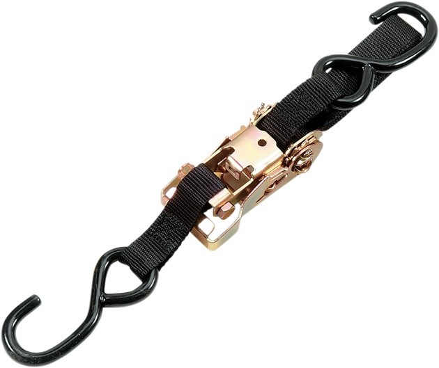 PU Ratcheting Tie-Down Heavy Duty 6' L x 1" W Black