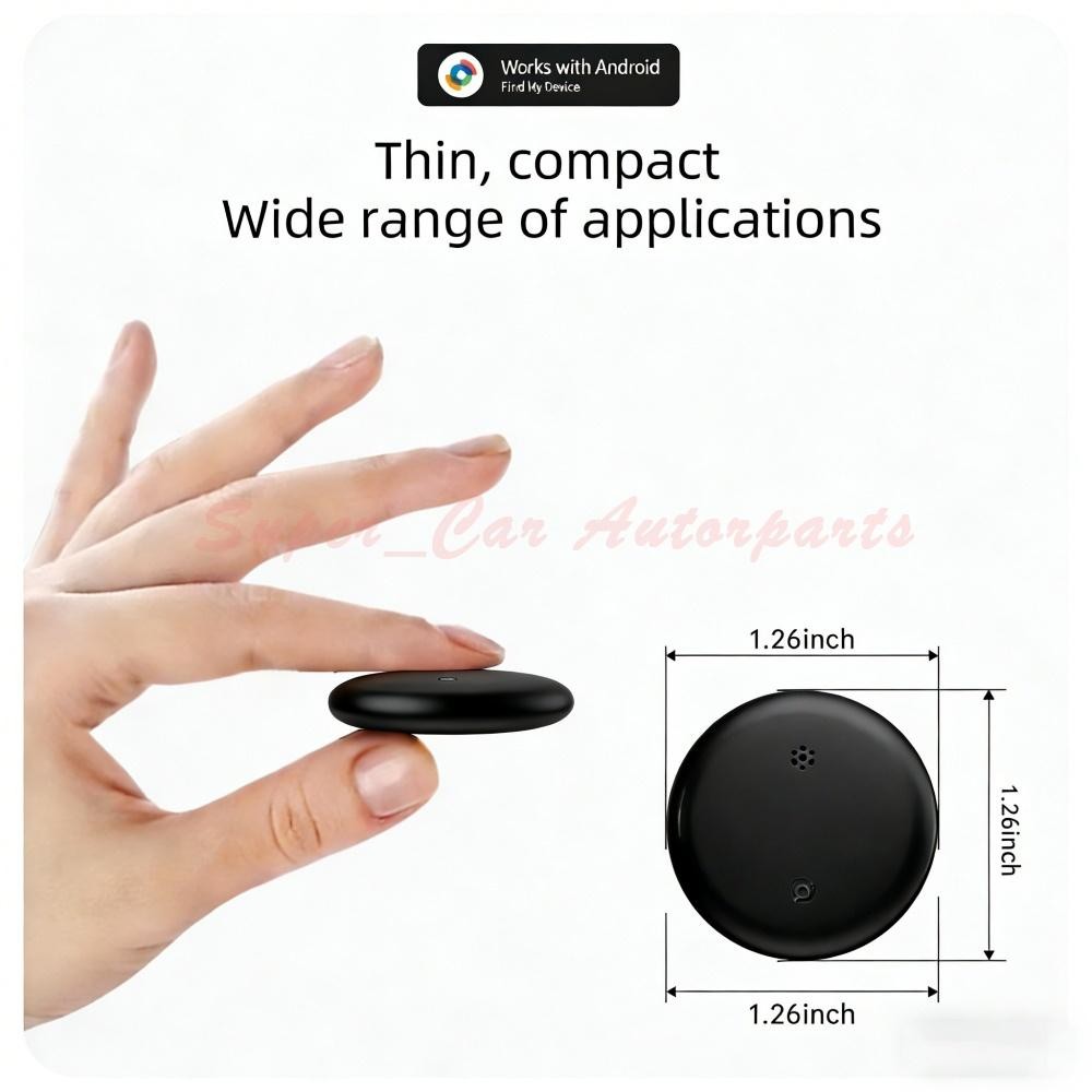 GPS Tracker for Vehicles, Real Time Car Tracking Device, Mini Hidden for Android