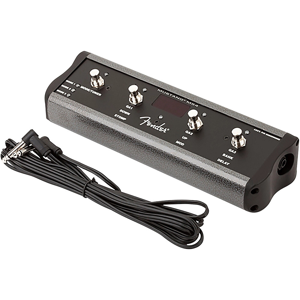 Fender 4Button Footswitch for Mustang Amps Black
