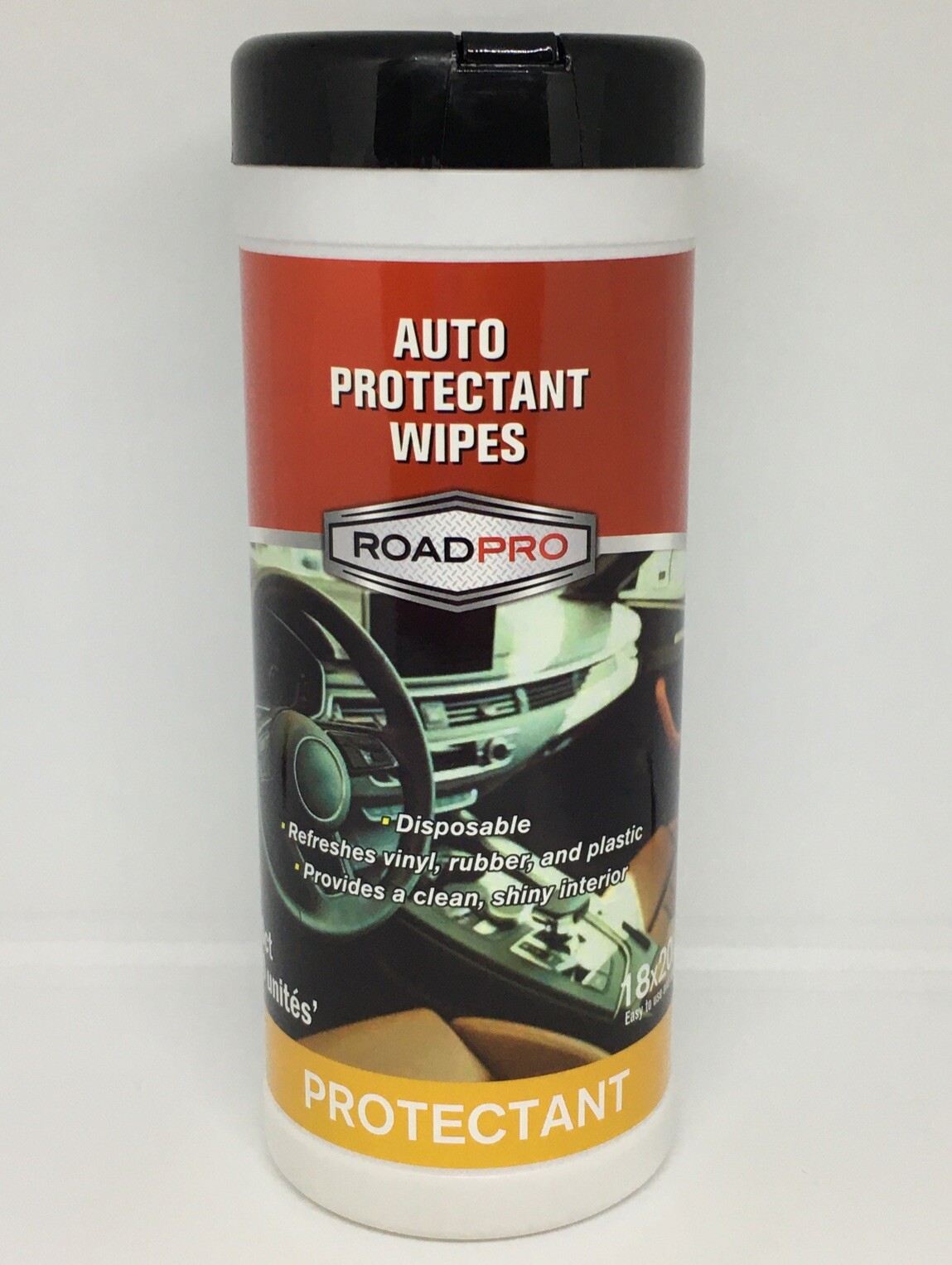 Auto Protectant Wipes Car Wipes for Vinyl, Rubber & Plastic (30 Pack) NEW SEALED