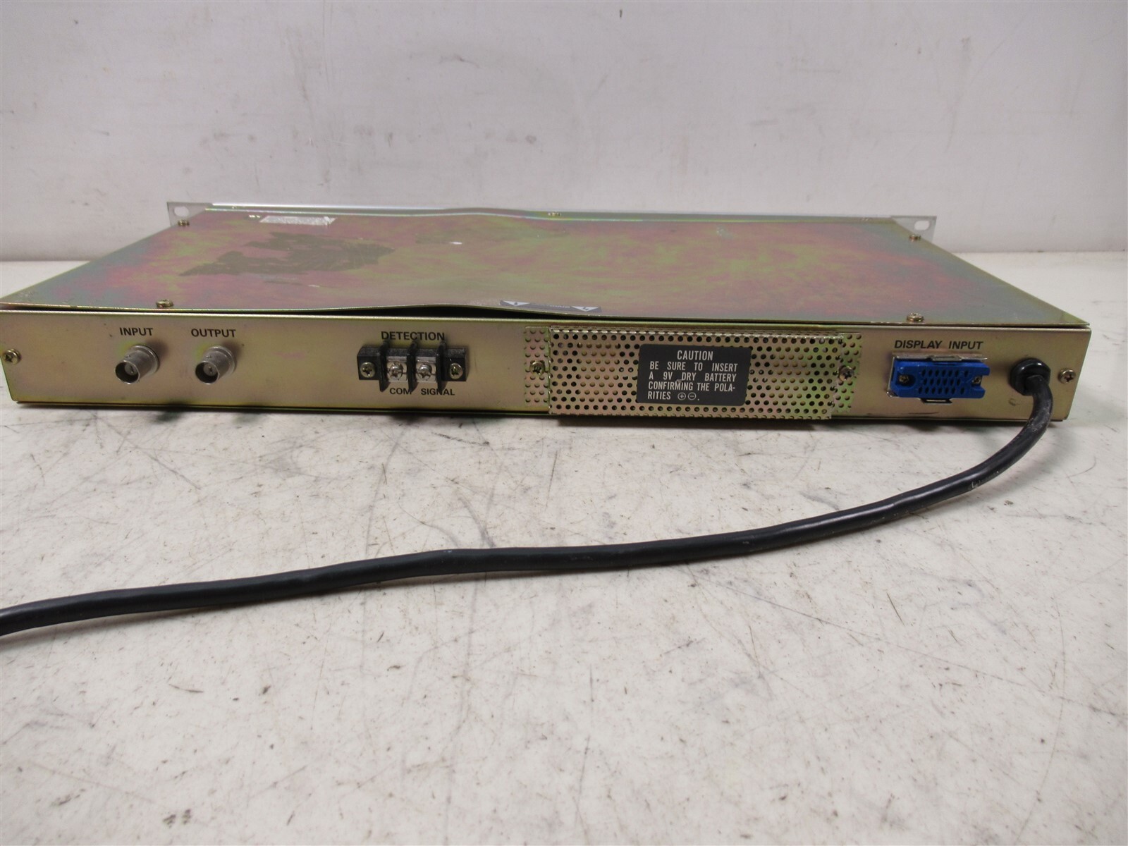 Panasonic Time-Date Generator WJ-810 Vintage Rack Mount Production Deck