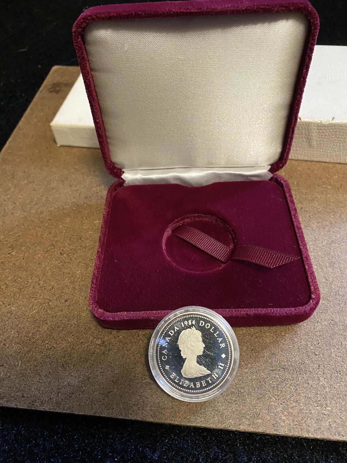 1984 Canada Nickel One Dollar Jacques Cartier Canadian $1  UNC