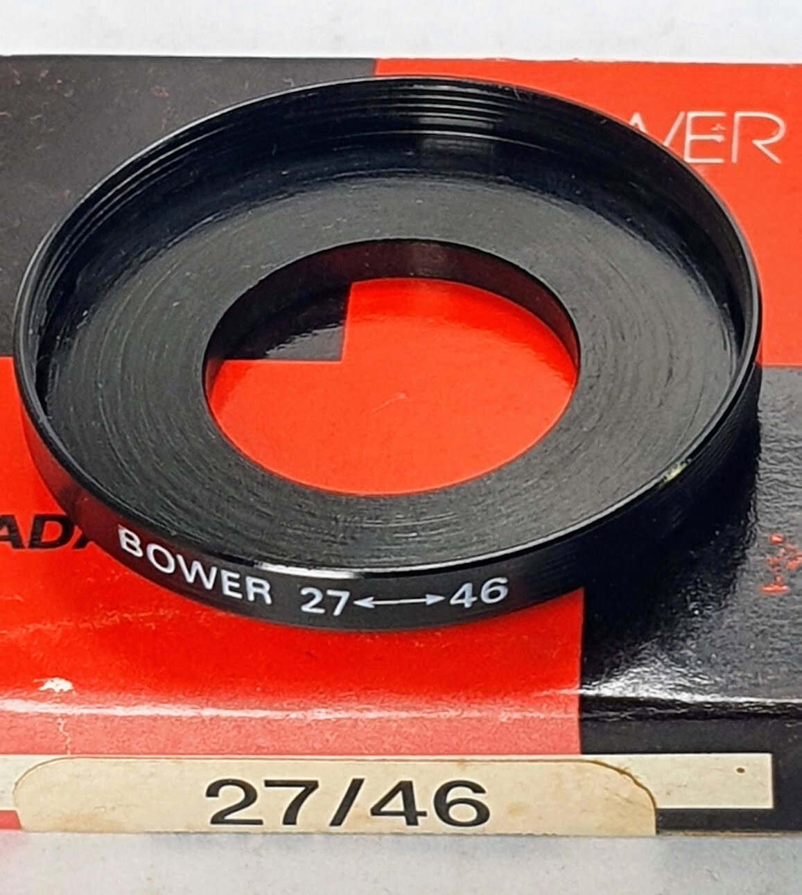 27-46mm Metal Step Up Lens Filter Converter Adapter Ring 27mm-46mm  27-46 Bower