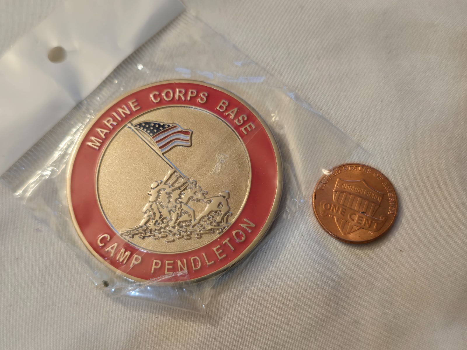 US Marine Corps Camp Pendleton 2011 Devil Pups Challenge Coin / USMC NEW
