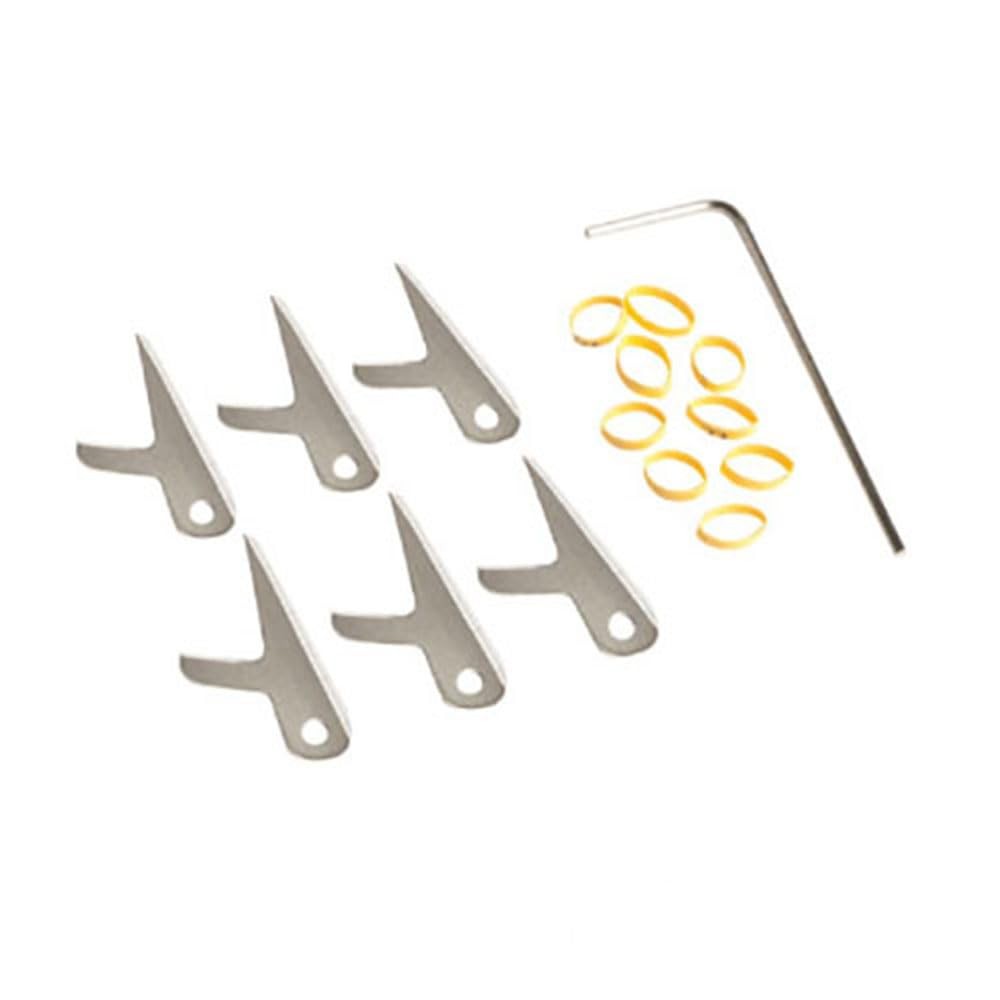 Swhacker #203 Replacement Blades 1.75" Stainless Steel 6-Pack Broadheads