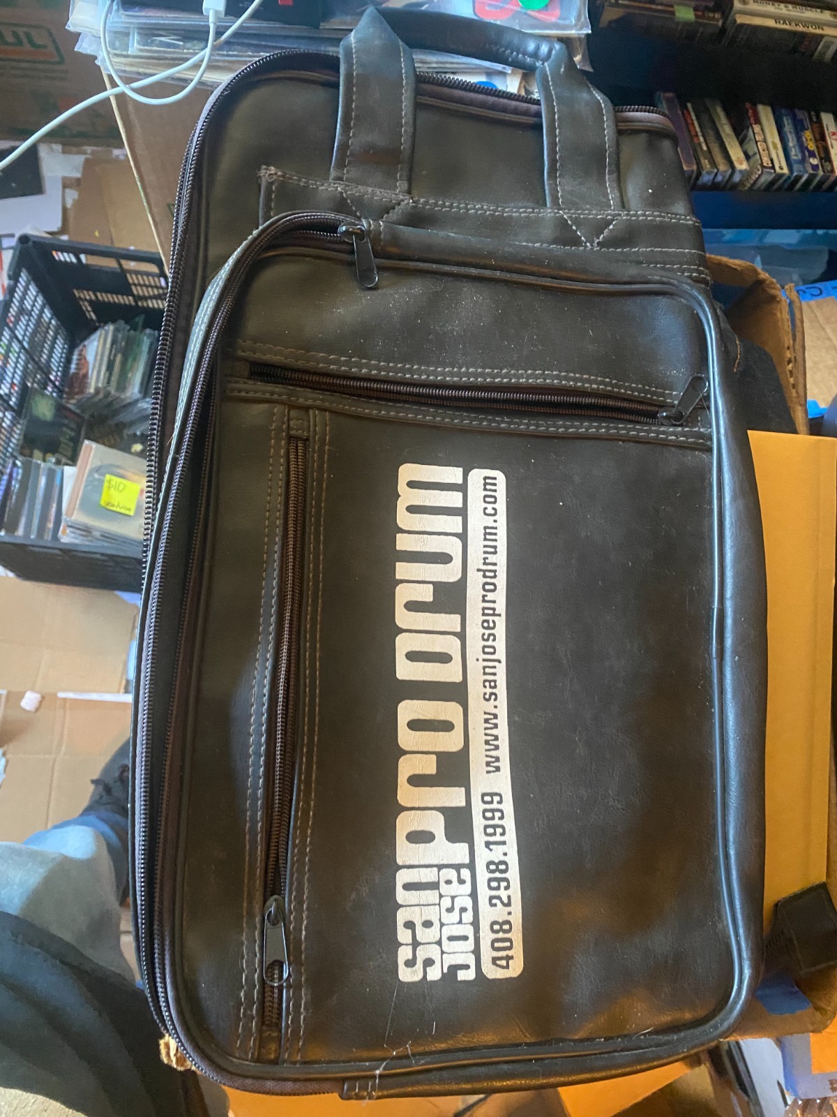 San Jose Pro Drum *stick bag *percussion *drums *black *NEW