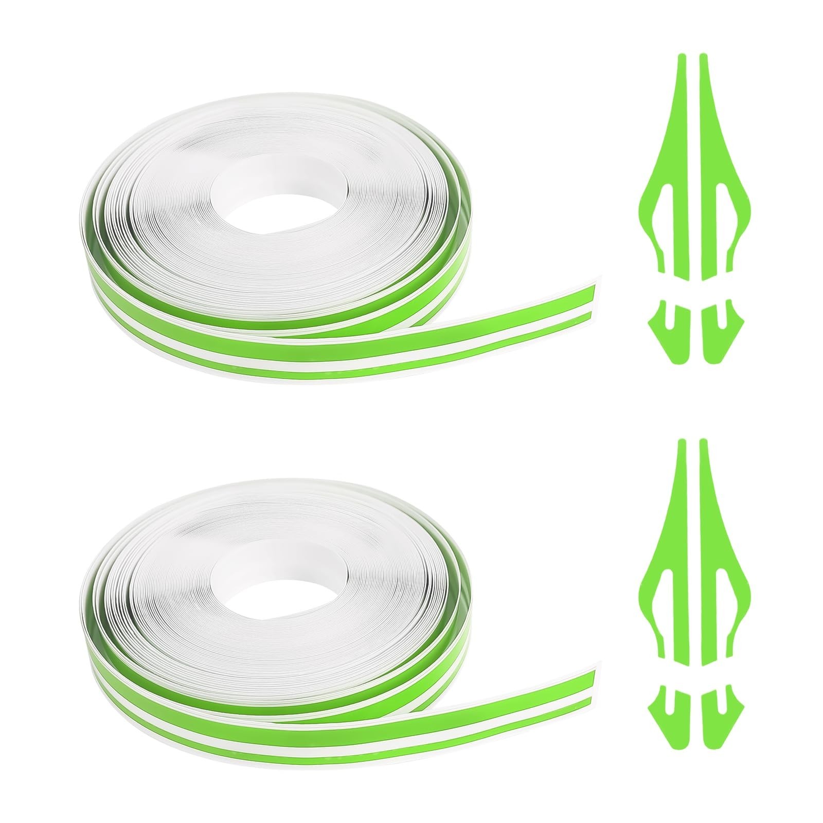 2 Rolls×32Ft Car Pinstriping Tape, Vinyl Automotive Pinstriping Tape Stripe
