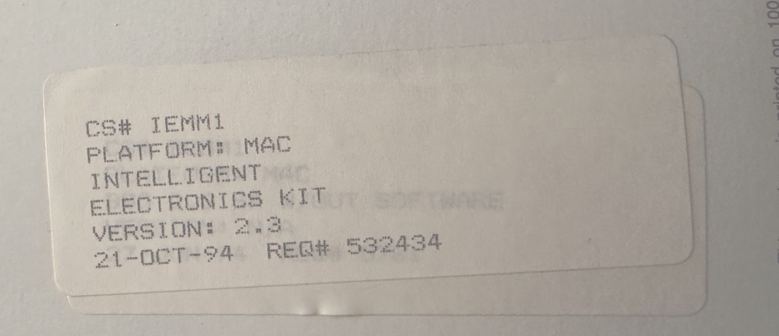Vintage NEW 1994 MAC CompuServe Intelligent Electronics Kit v2.3 Sealed