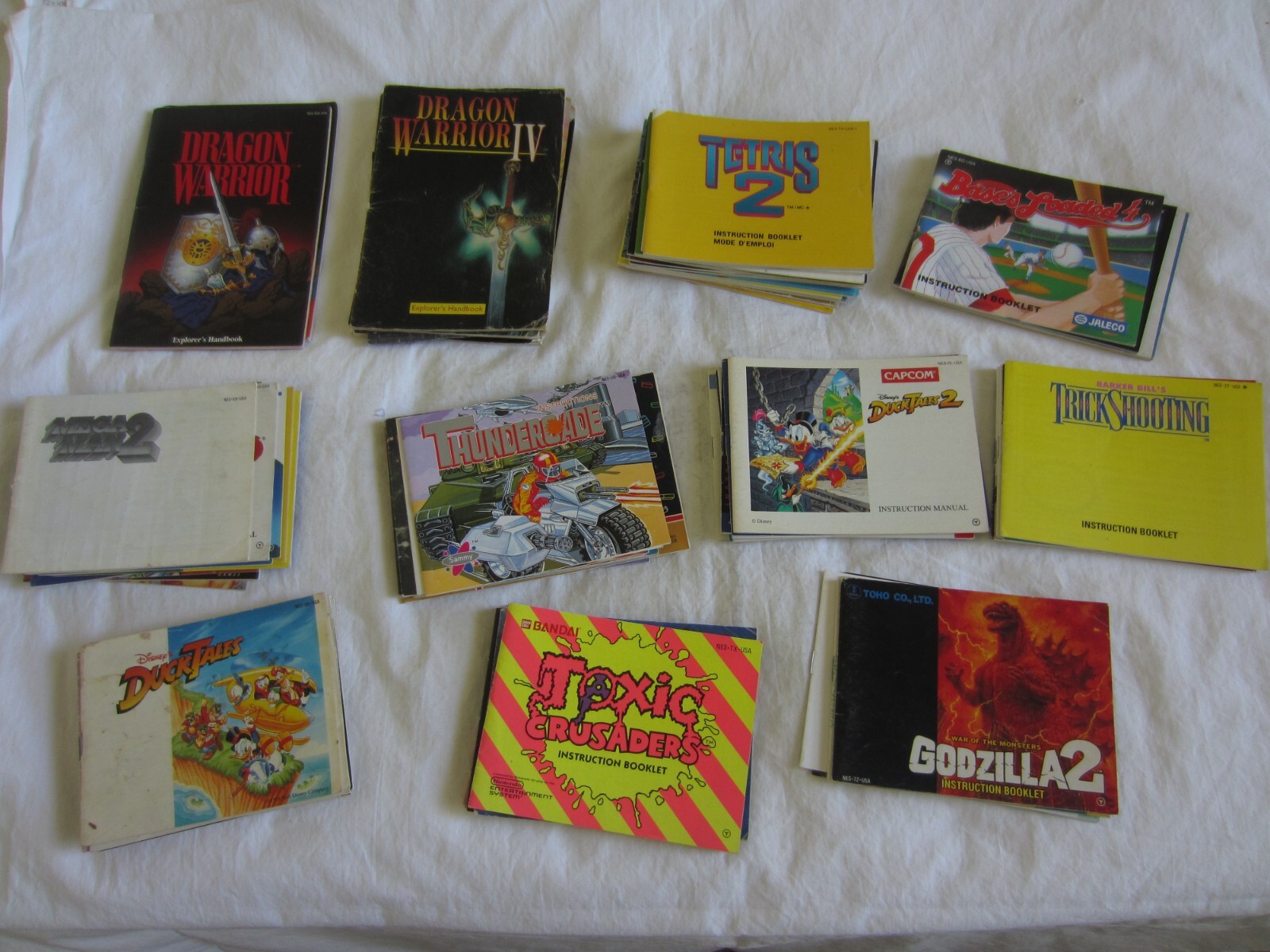Nintendo NES Original Instruction Manuals *You Choose* Free Shipping after 1st