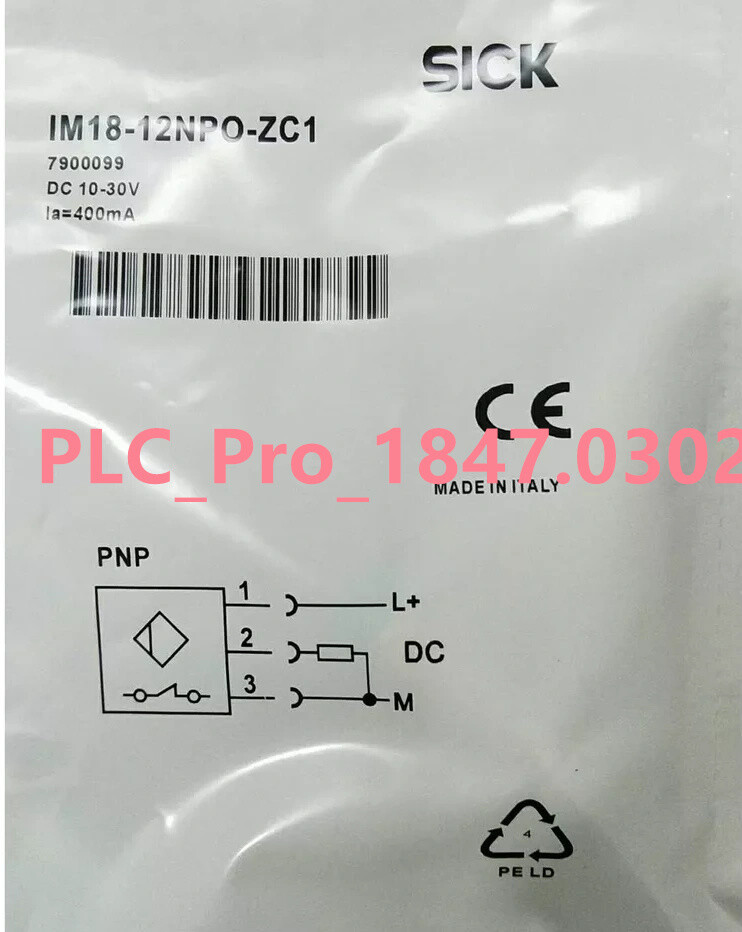 IM18-12NPO-ZC1 1PCS New SICK IM18-12NPO-ZC1 Proximity Switch Sensor  Fast ship