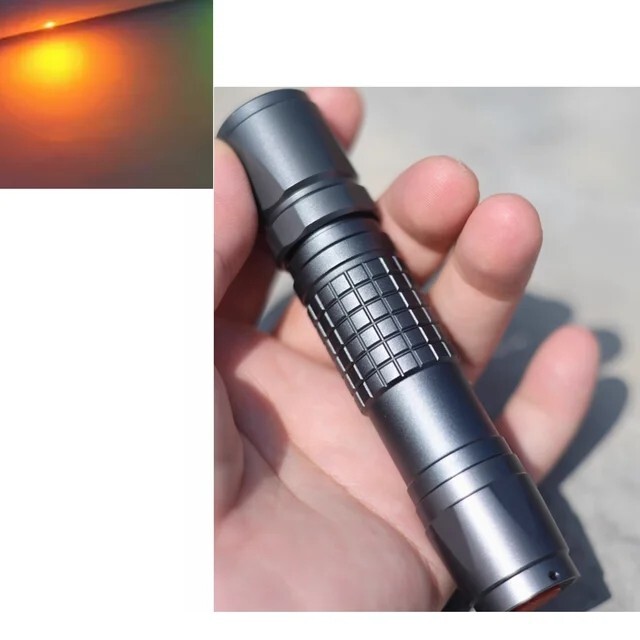 593nm -10 yellow waterproof and lifesaving outdoor camping indicator light