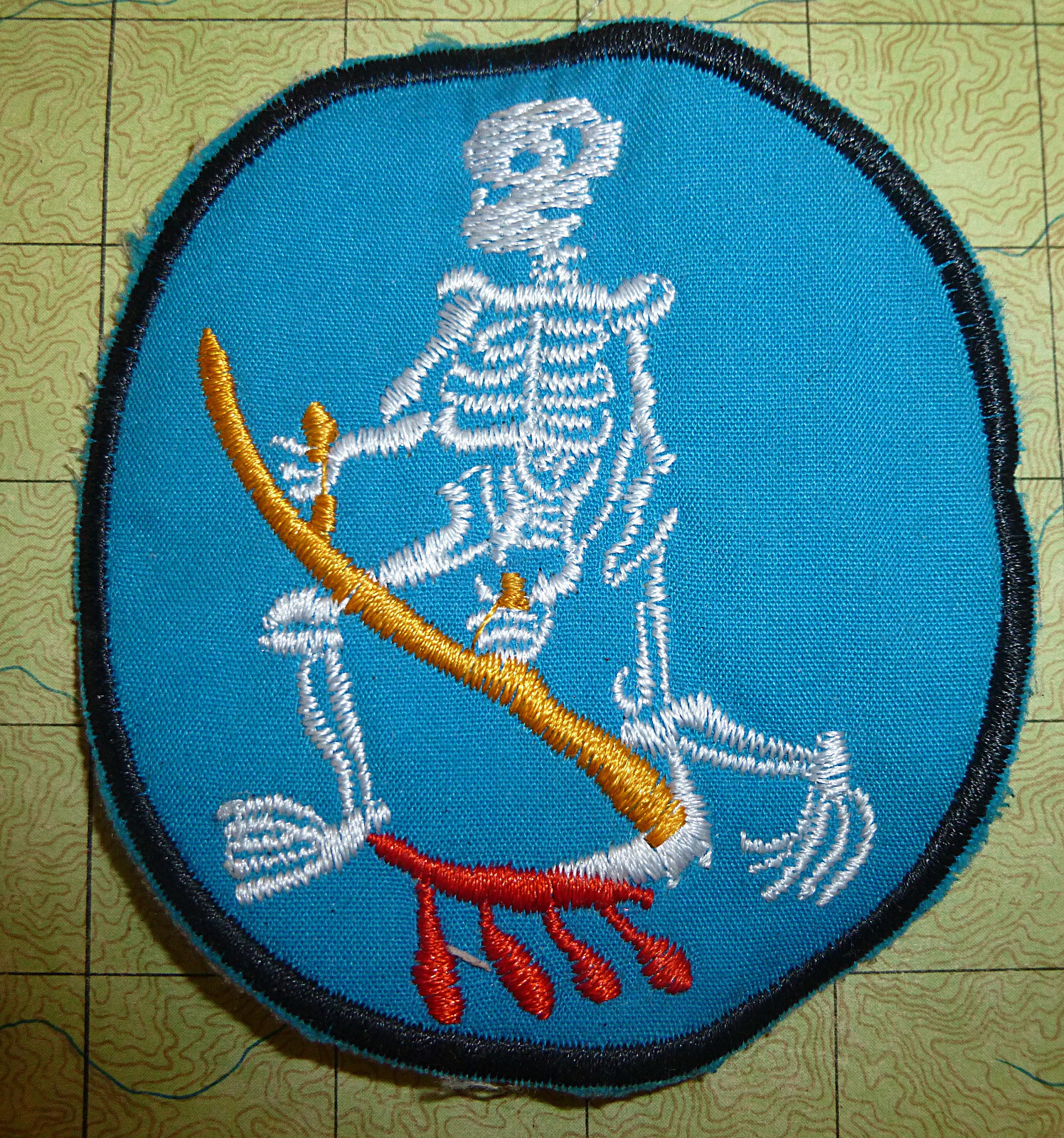 Patch - CIA ASSASSINATION PROGRAM - PHOENIX - GRIM REAPER - Vietnam War - M.326