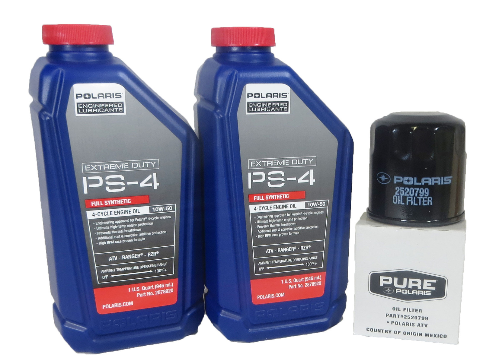 2012 Polaris Ranger 500 Efi Extreme Duty Oil Change Kit