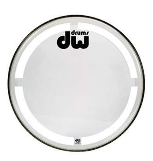 DW - DRDHCC16K - 16" Coated Clear Bass Drum Head