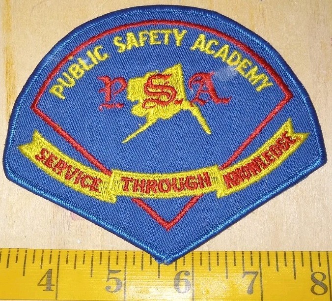 Patch ~ ALASKA AK STATE PUBLIC SAFETY ACADEMY AST TROOPERS SITKA VERY OLD RARE