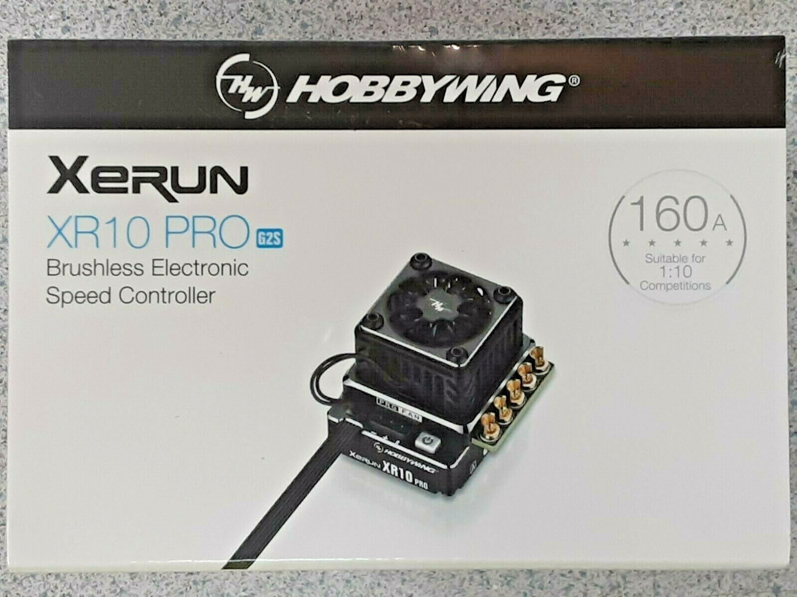 Hobbywing Xerun XR10 Pro G2S 160A Sensored Brushless ESC Stealth 30112613 New!!
