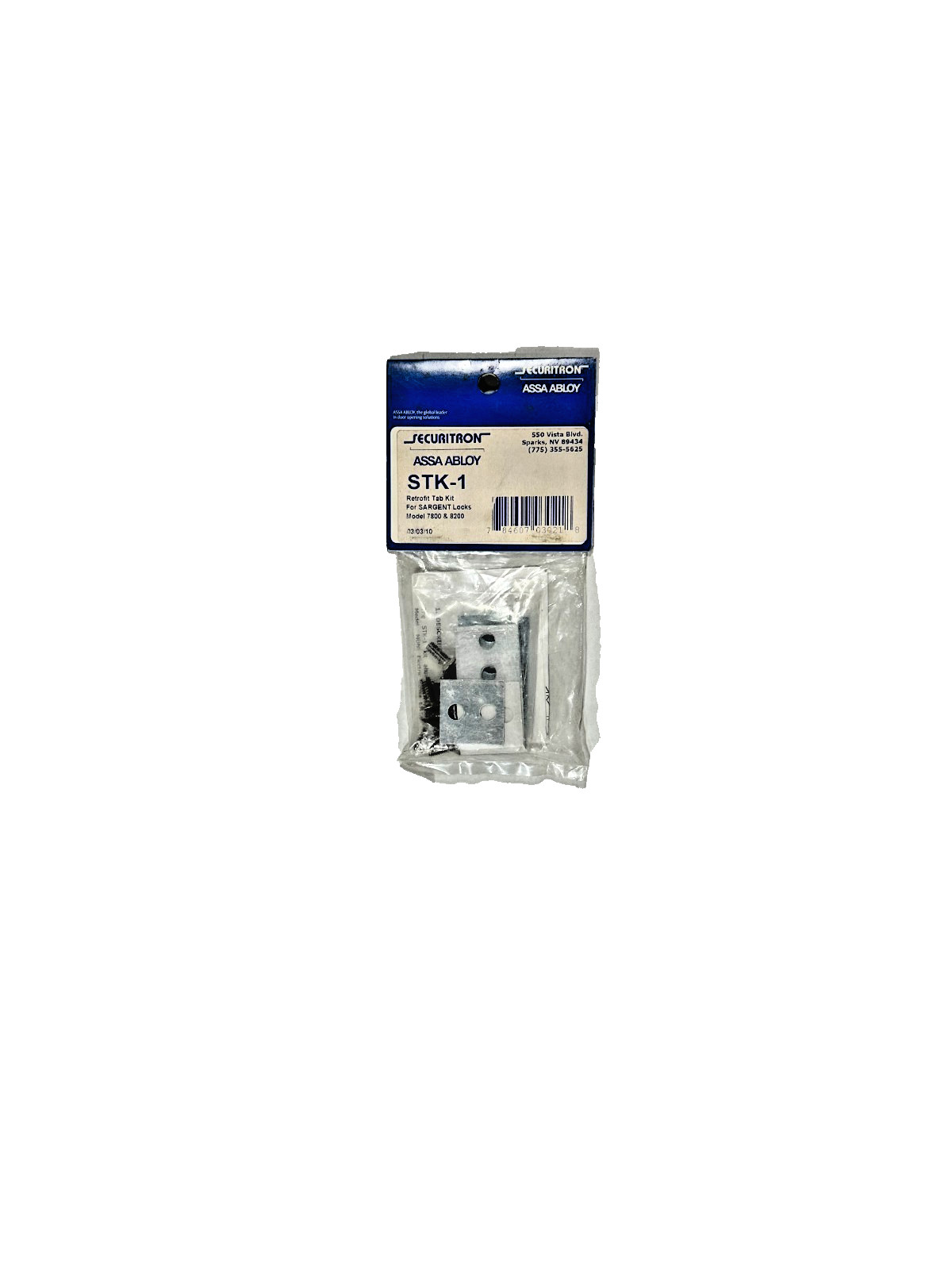 SECURITRON STK1 RETRO KIT FOR ACCENTRA 8800 MORTICE LOCKS USING MUNL