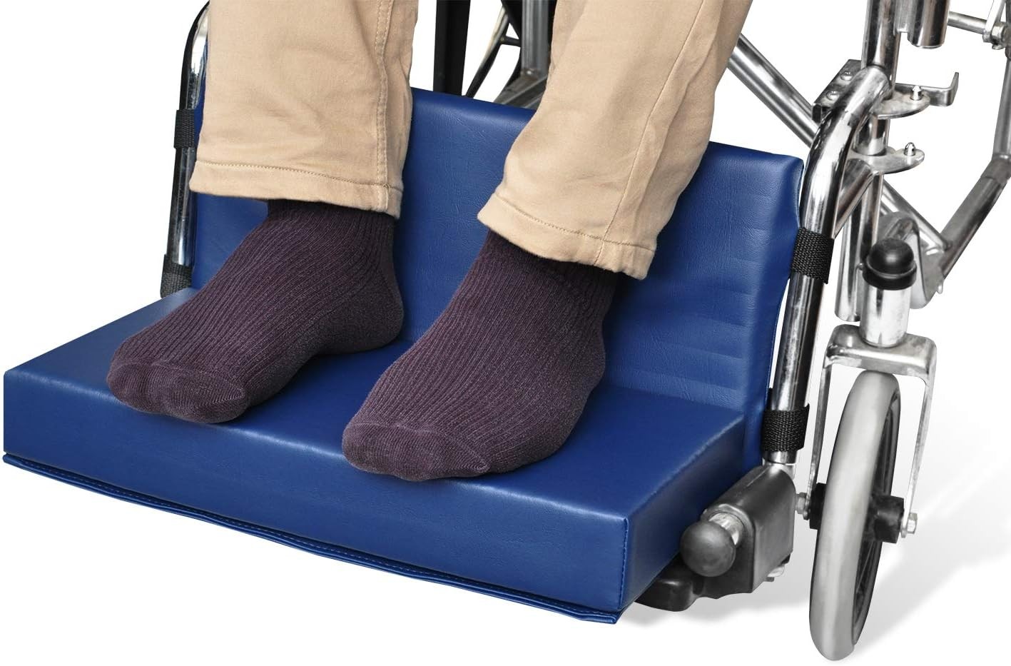 NYOrtho Wheelchair Foot-Rest Extender 16-20 Inch, 2" Foot Platform