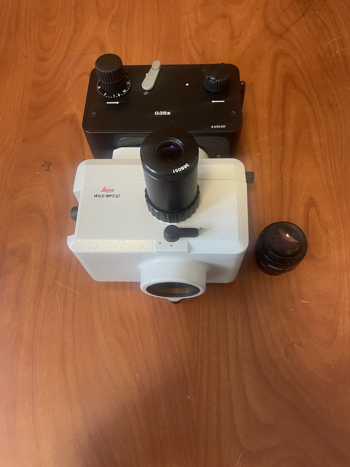 Leica Wild MPS52 445110 Microscope Adapter
