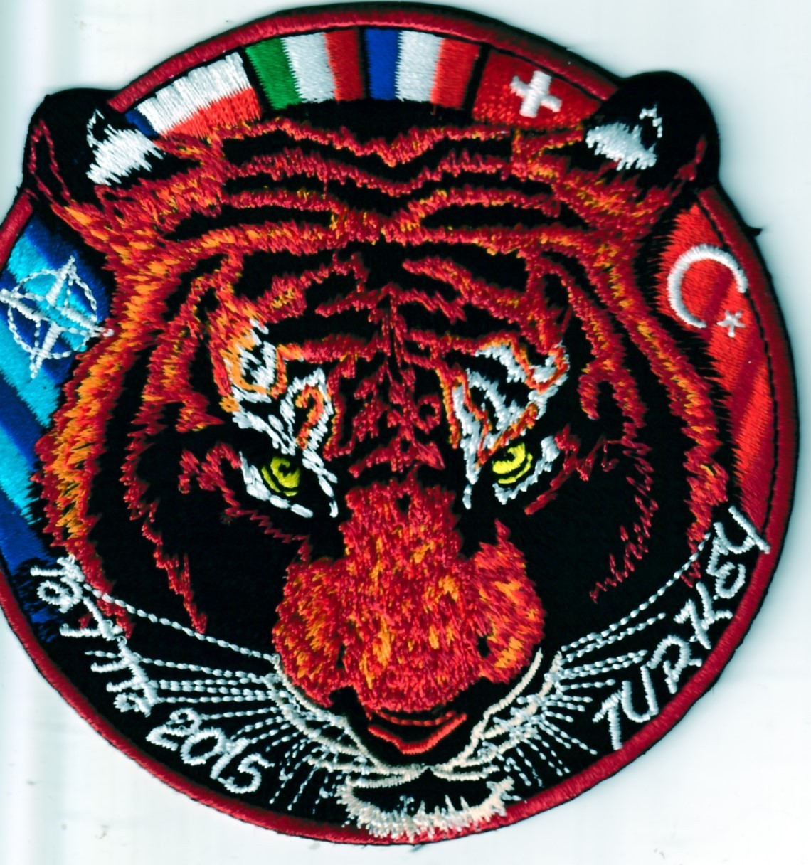 TUAF Turkish Air Force Nato Tiger Meet 2015  Poland Italy France Swiss patch