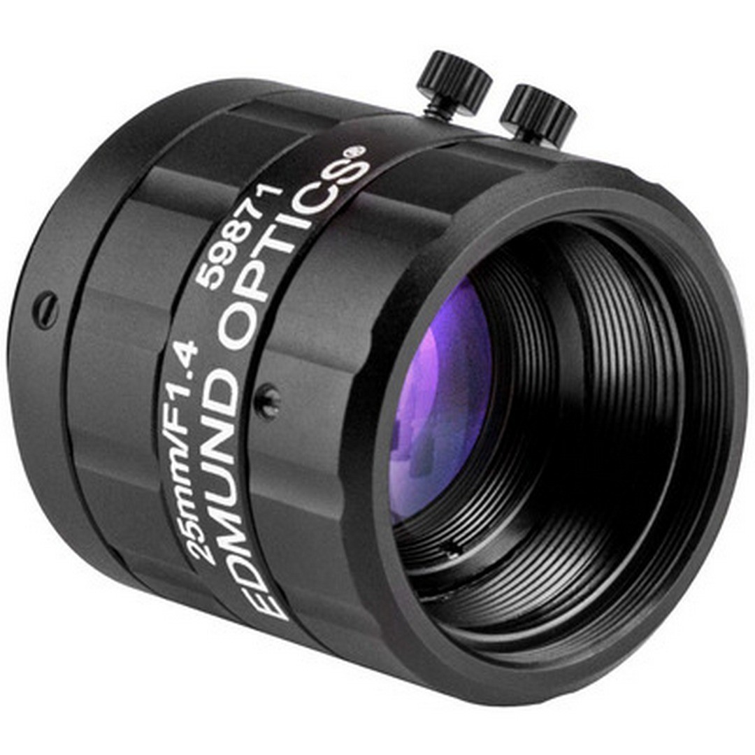 Cognex LEC-59871 Industrial vision lens with 25mm focal length - f/1.4-17 aper
